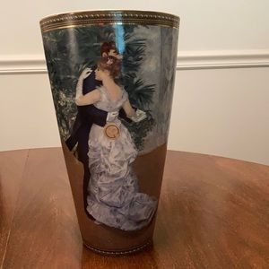 9.5” Porcelain Renoir’s Dance in the City Vase